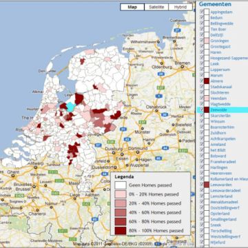 Το δίκτυο οπτικών ινών συνδέει 1 εκατομμύριο νοικοκυριά στην Ολλανδία