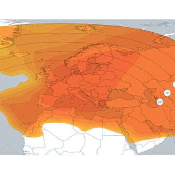 O Eutelsat 3D σε πλήρη εμπορική λειτουργία στις 3°Ε