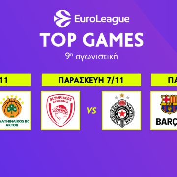 Μπασκετική πανδαισία με ελληνοσερβικές «μονομαχίες» και El Clasico στην EuroLeague, EuroCup και Αθηναϊκό Qualco στο παρκέ του Novasports!