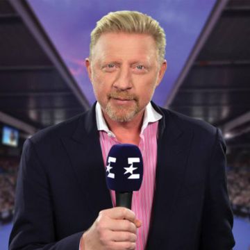Ο Μπόρις Μπέκερ στο Eurosport