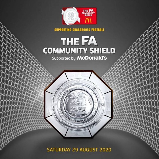 Στις 29/8 στο Γουέμπλεϊ το αγγλικό Σούπερ Καπ