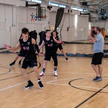 Η ομάδα LG Αθλητές του Αύριο επέστρεψε στις προπονήσεις στο Eurohoops Dome
