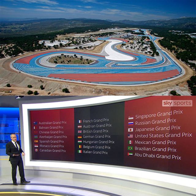 Ο Sky επιβεβαιώνει την μετάδοση της Formula 1 για το 2018