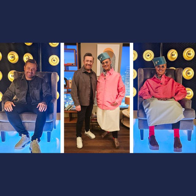 Ο Θέμης Γεωργαντάς υποδέχεται τον Λάκη Γαβαλά, στο «After Dark», στο OPEN