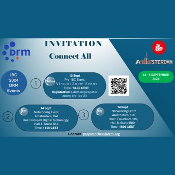 “DRM – Connecting All Through Innovation” στην IBC 2024