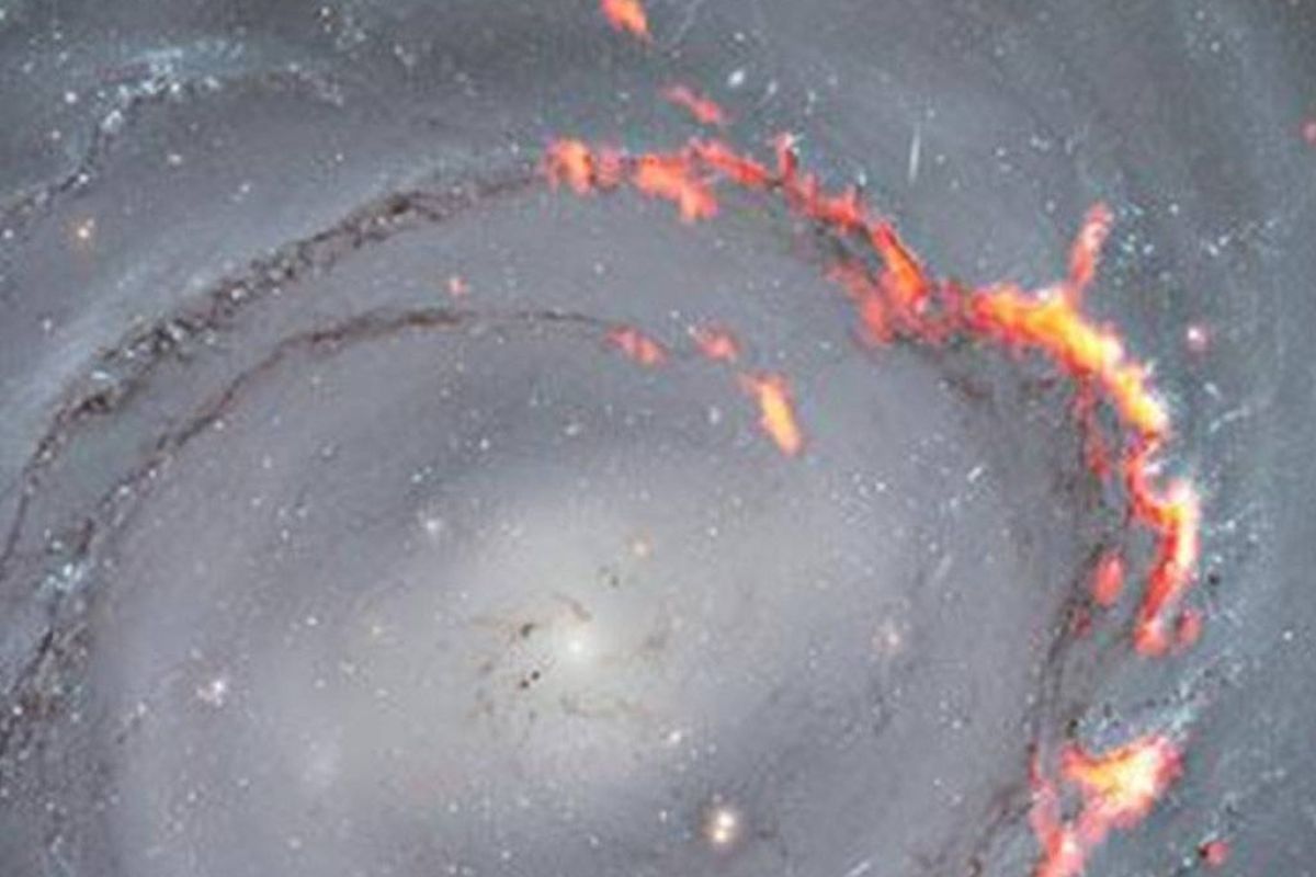 Εντοπίστηκε γαλαξίας που βιώνει το φαινόμενο «μπούμεραγκ»