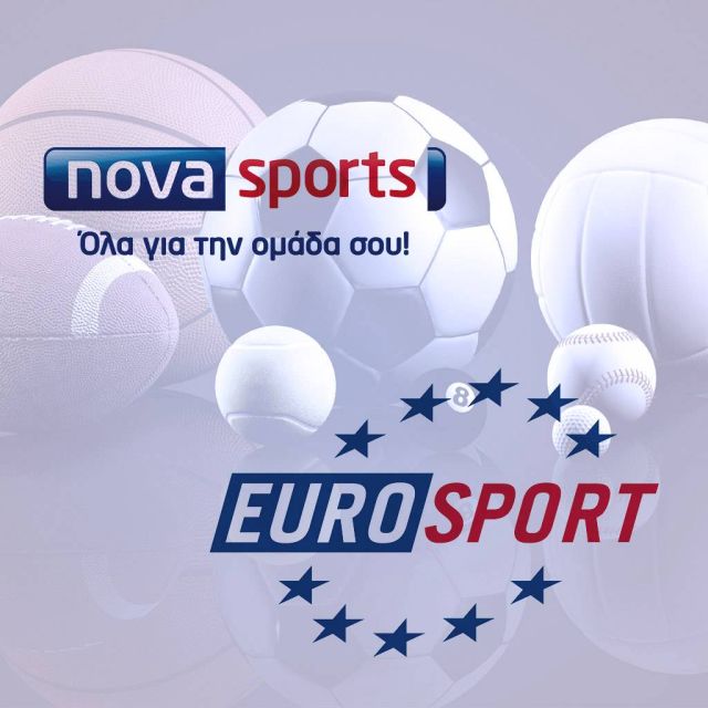 Ζωντανές αθλητικές μεταδόσεις Novasports & Eurosport, 10-21 Σεπτεμβρίου