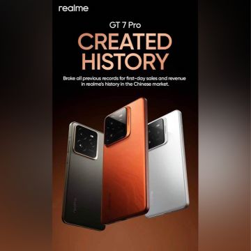 realme GT 7 Pro: Ρεκόρ Πωλήσεων στην Κίνα την Ημέρα του Λανσαρίσματός της Συσκευής