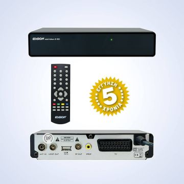 Πλήρη γκάμα δεκτών Edision στην Sat Vision