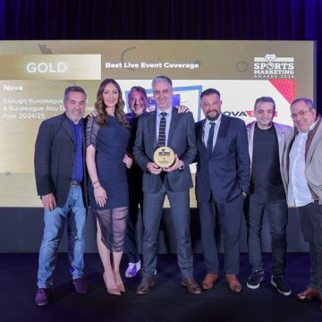 Λάμψη Nova στην ενότητα Best Content for Sports των Boussias Sports Marketing Awards!