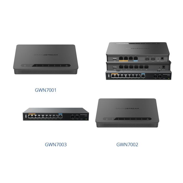 Η νέα εποχή της δικτυακής ασφάλειας και ταχύτητας με τη σειρά Grandstream GWN7000