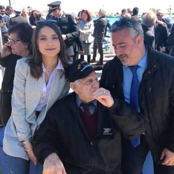 Ο 97χρονος Αντώνης Βαζανέλλης στον τηλεοπτικό σταθμό ΟPEN