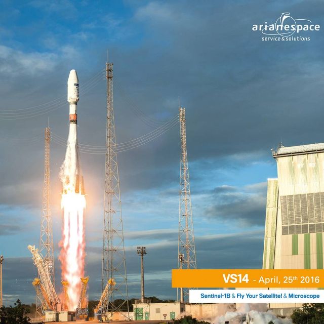 Επιτυχημένη η εκτόξευση του Sentinel 1B με πύραυλο Soyuz