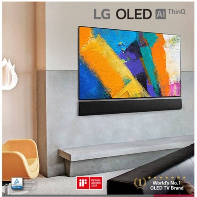 Με κάθε αγορά μιας LG OLED GX τηλεόρασης 77 και 65 ιντσών, δώρο το GX Soundbar