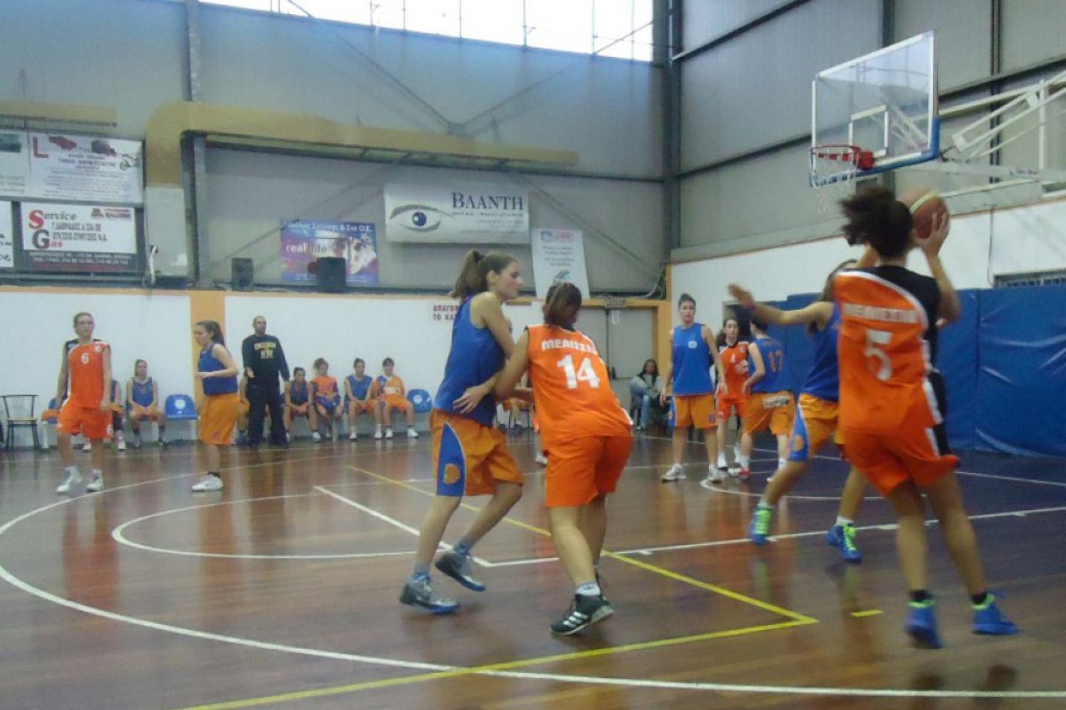 Α’ κατηγορία κορασίδων ΕΣΚΑ, Aμύντας-Μελισσια 60-28