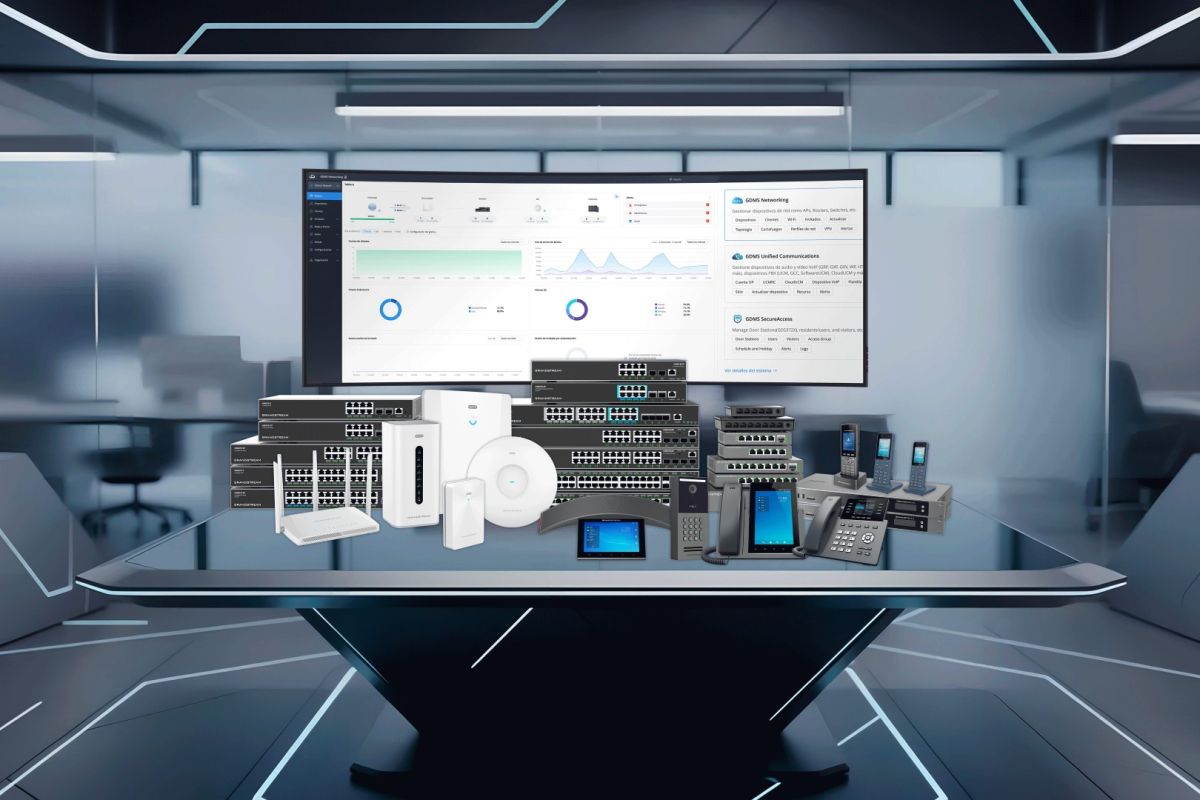 Grandstream cluster con fondo 3979948e