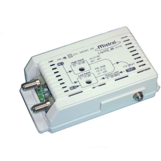 Τα νέα της Mistral: Οδηγίες για μια καλή εγκατάσταση: Ενισχυτής γραμμής L1x112