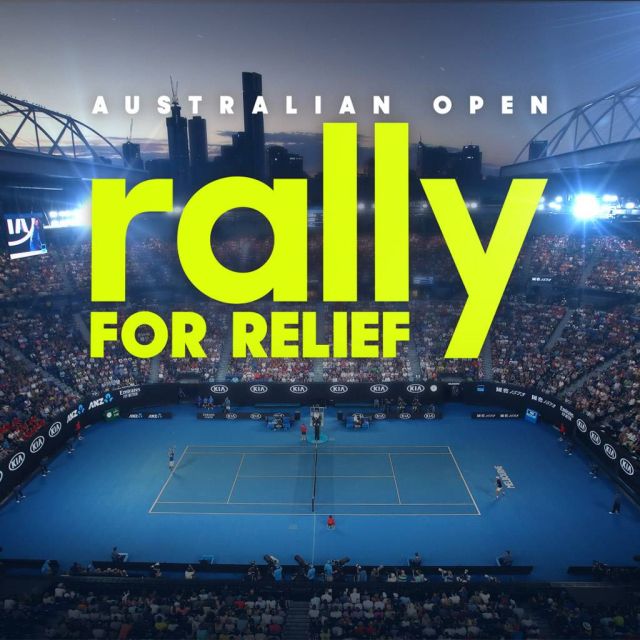 Το Eurosport θα μεταδώσει ζωντανά από την Μελβούρνη το “RALLY FOR RELIEF”