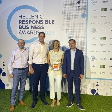 Διπλή διάκριση της Nova στα Hellenic Responsible Business Awards 2023 για την προσφορά της στην κοινωνία και το περιβάλλον