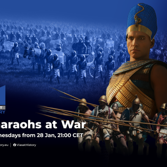 Viasat History Pharaohs at War Keyart Landscape 3cec834c