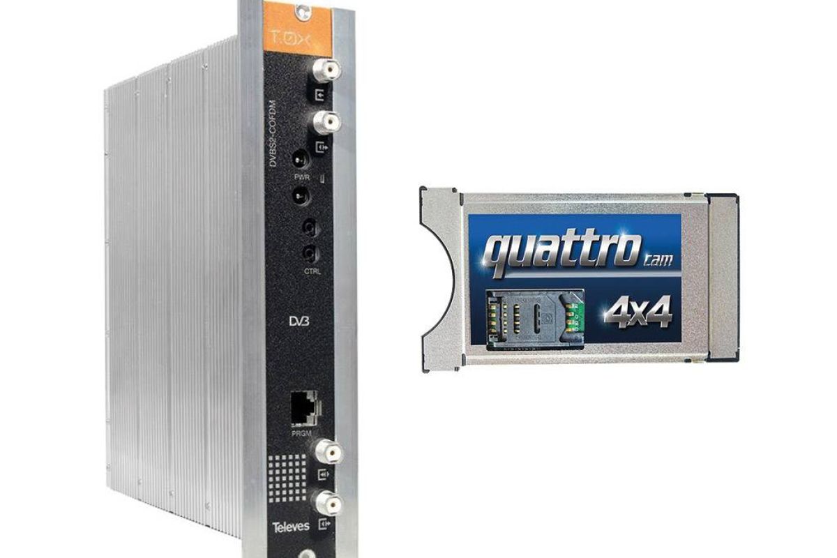 Νέο λογισμικό για το transmodulator της Televes για λειτουργία με NERIT