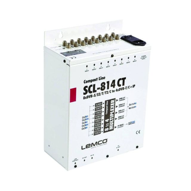 Νέα σειρά επαγγελματικών headend από την Lemco