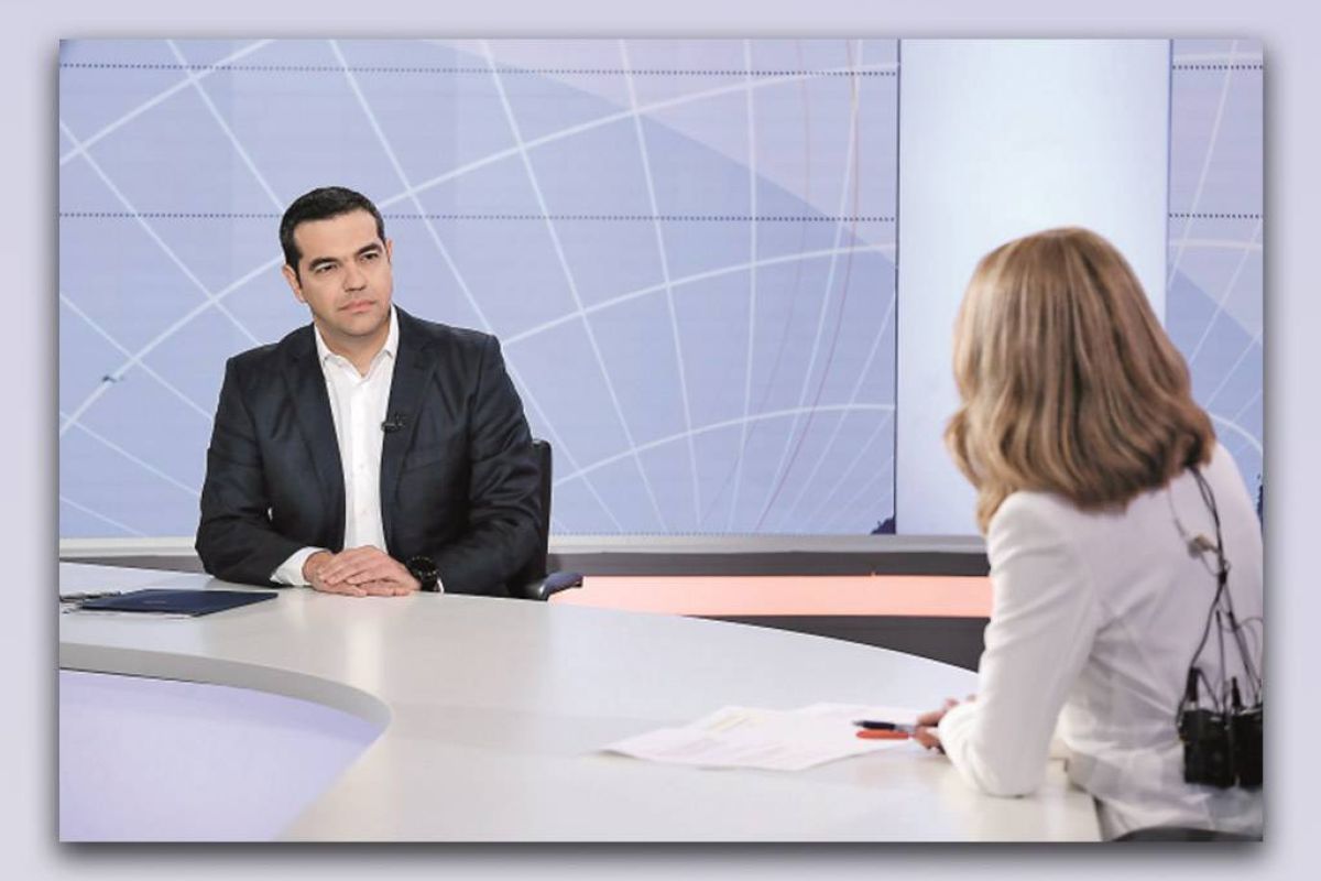 Έως 16,2% η τηλεθέαση της συνέντευξης Τσίπρα στο Open
