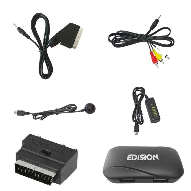 Αντάπτορες, αναλώσιμα και καλώδια δεκτών EDISION