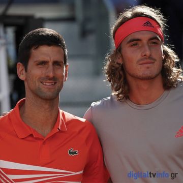 Τσιτσιπάς VS Τζόκοβιτς: " για τους "4" του ATP Masters 1000 Internazionali BNL D’Italia αποκλειστικά στην COSMOTE TV