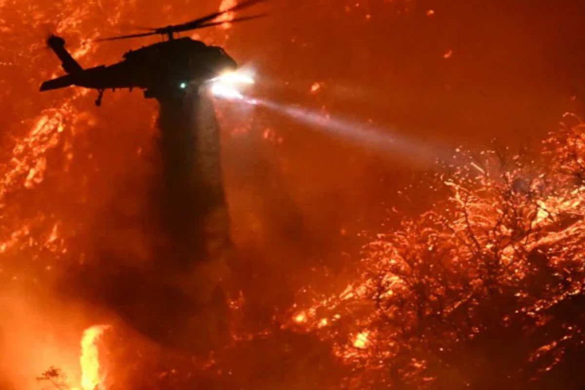 Το ΕΡΤNEWS στην καταστροφική πυρκαγιά του Λος Άντζελες