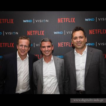 Στενότερη συνεργασία με το Netflix και περισσότερες καινοτομίες για τη WIND VISION
