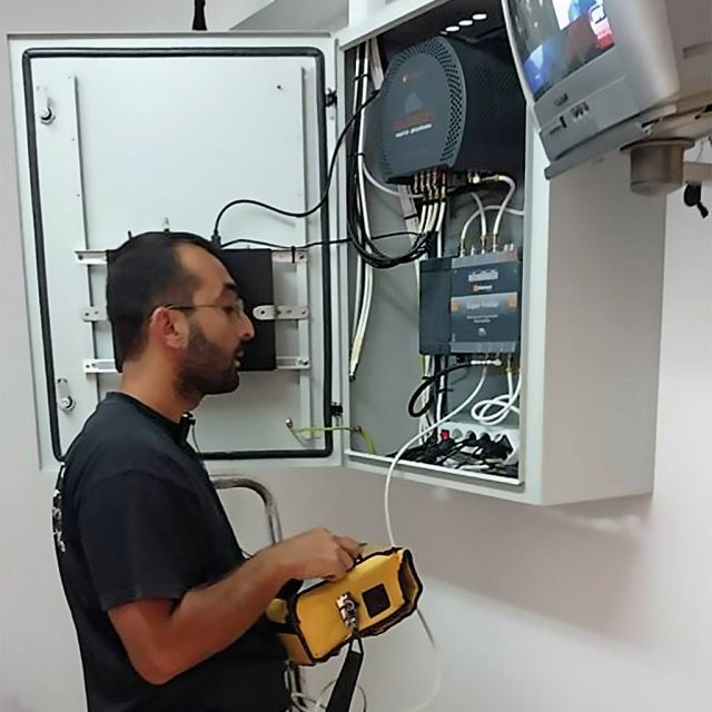 Εγκατάσταση σύγχρονου συστήματος SMATV στην Ελαφόνησο