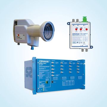 Οπτικός εξοπλισμός από την Global Invacom και τη Spaun