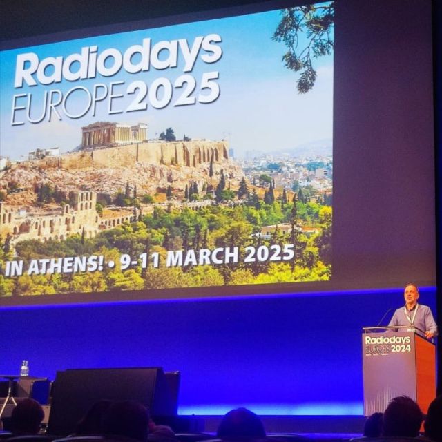 Το Radiodays Europe έρχεται στην Αθήνα το 2025
