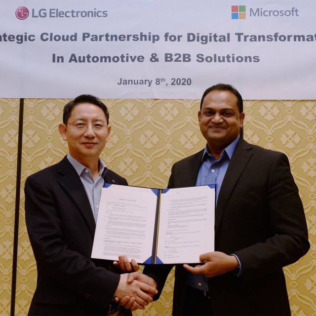 Η LG επιταχύνει την B2B καινοτομία μέσω της συνεργασίας της με την Microsoft