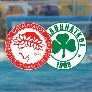 To μεγάλο ντέρμπι Ολυμπιακός – Παναθηναϊκός για την Α1 πόλο Ανδρών στα κανάλια Novasports