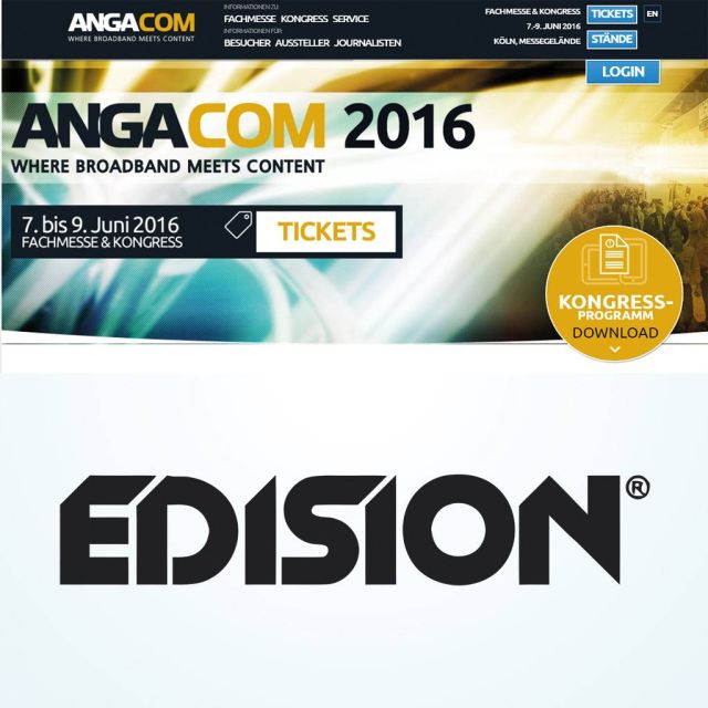 H EDISION στην ANGACOM 2016
