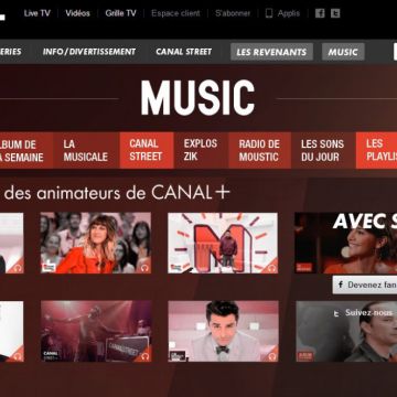 Το Canal+ λανσάρει μουσικό πόρταλ σε συνεργασία με το Spotify