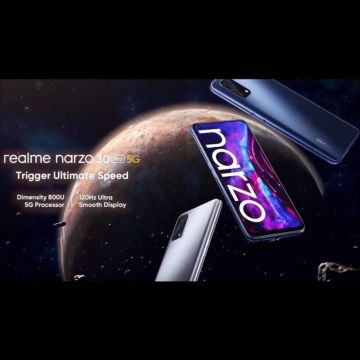 Realme Narzo 30 Pro 5G: Οθόνη 120Hz, 5G και μπαταρία 5000mAh σε πολύ χαμηλή τιμή