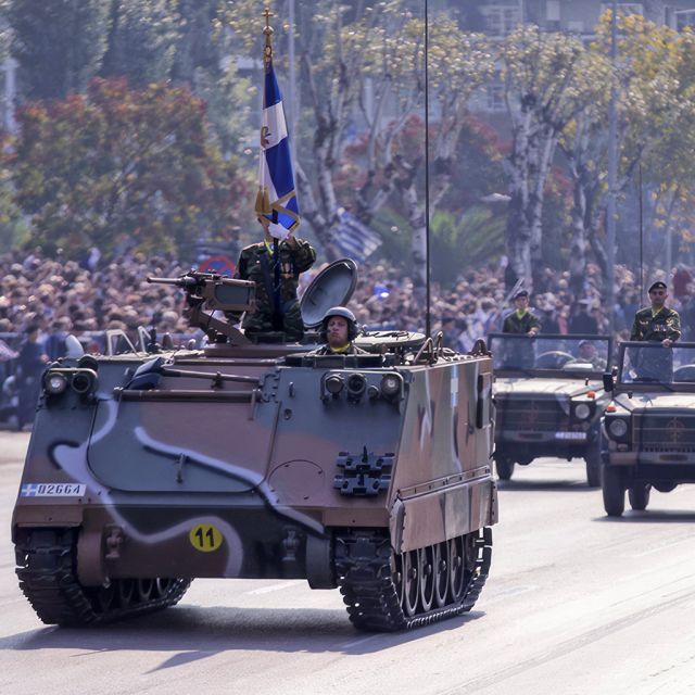 Η στρατιωτική παρέλαση στη Θεσσαλονίκη για την επέτειο της 28ης Οκτωβρίου στην ERTWORLD