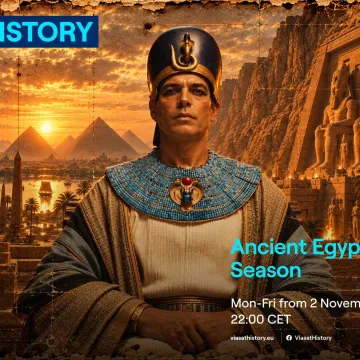 Η αληθινή ιστορία του Δράκουλα και Αφιέρωμα στην αρχαία Αίγυπτο στο VIASAT HISTORY