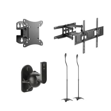 BRATECK: Βάσεις τοίχου για τηλεοράσεις και ηχεία