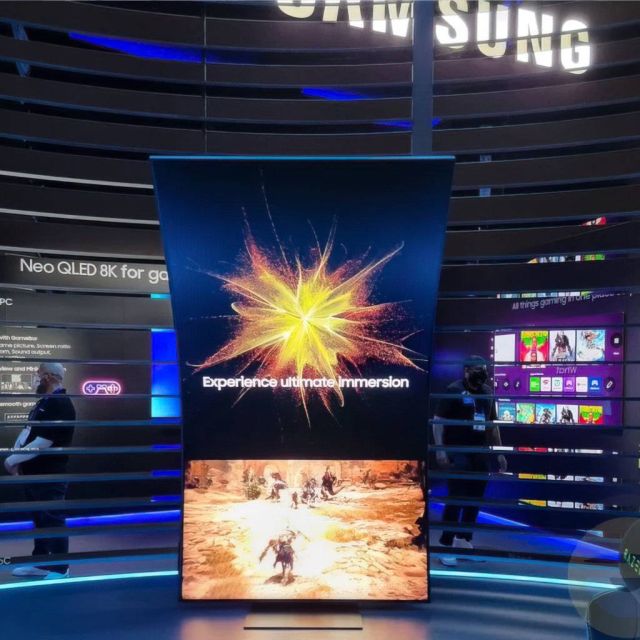 Odyssey Ark, γιγαντιαίο monitor 55" της Samsung για gamers