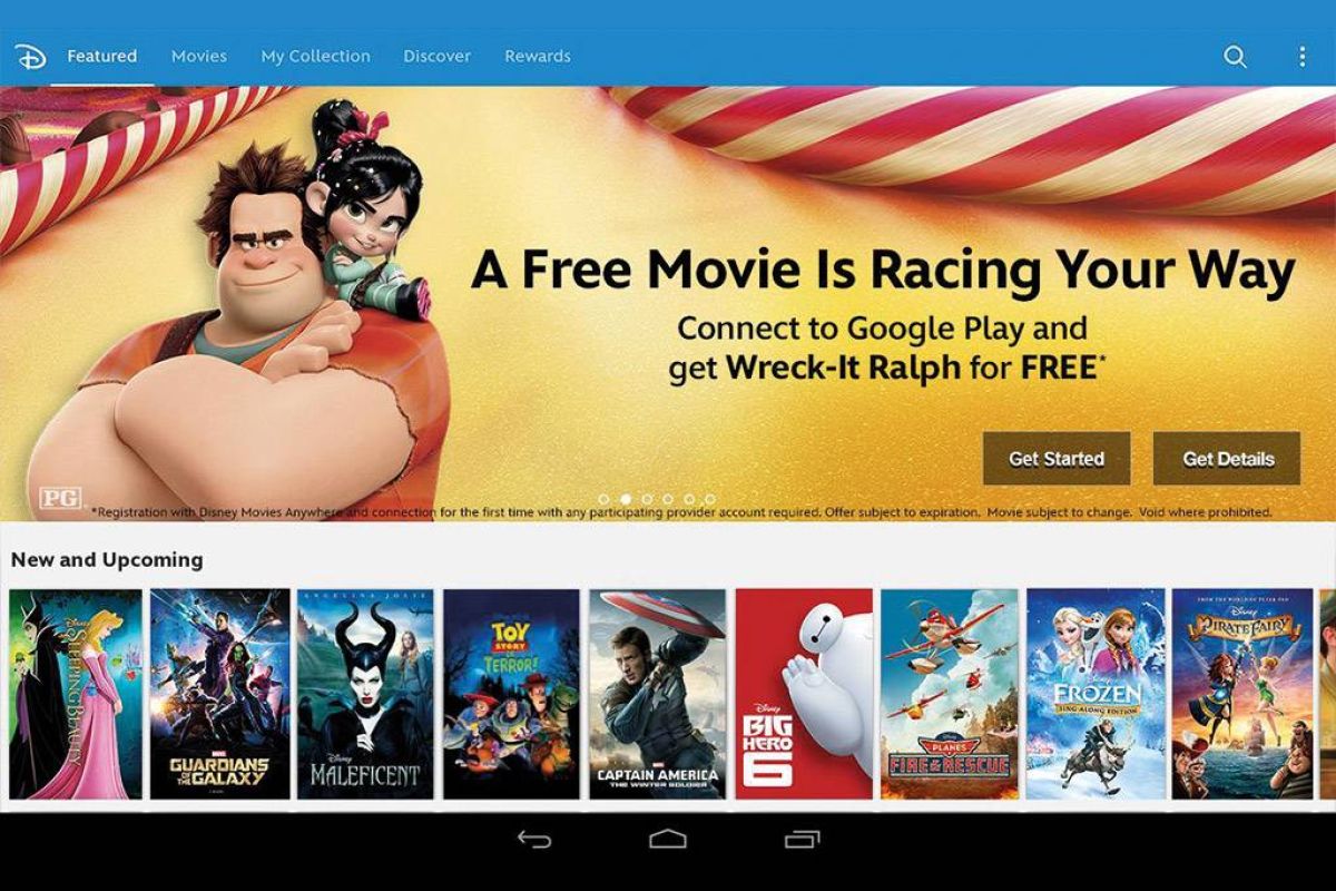 Οι ταινίες της Disney στο Google Play