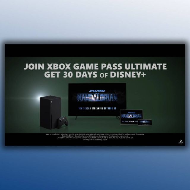 Η Microsoft προσφέρει δωρεάν δοκιμή 30 ημερών στο Disney+ στους συνδρομητές του Xbox Game Pass