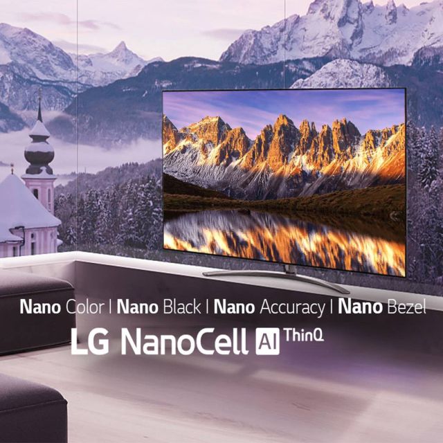 LG NanoCell τηλεοράσεις: η καλύτερη οπτικοακουστική εμπειρία