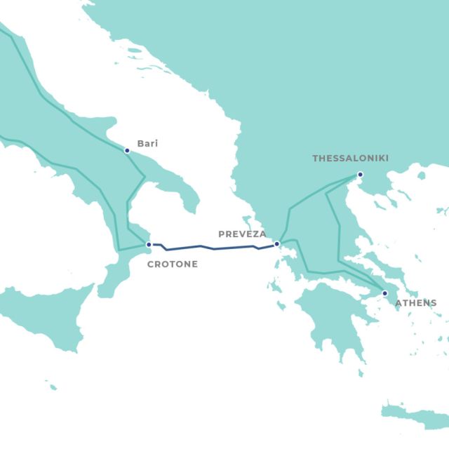 Εγκαινιάστηκε το νέο σύστημα οπτικών ινών IONIAN που συνδέει Ελλάδα με Ιταλία