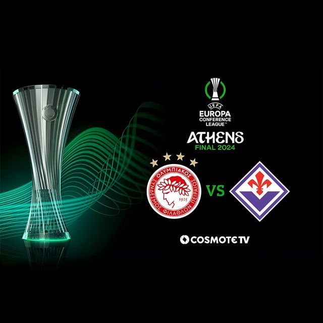 Στην COSMOTE TV ο ιστορικός τελικός του UEFA Conference League
