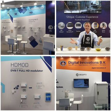 Ρακόμελα και modulator στην ANGA COM