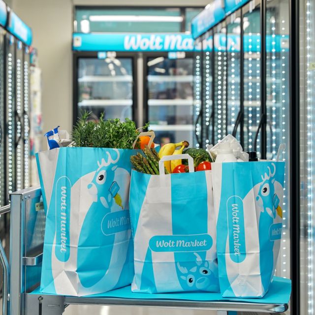 Με ταχείς ρυθμούς αναπτύσσεται το δίκτυο καταστημάτων Wolt Market